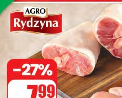 Golonka wieprzowa z kością peklowana promocja w Dino