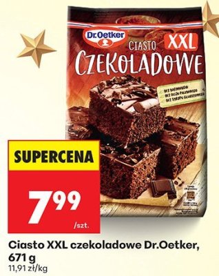 Ciasto XXL czekoladowe  promocja w Biedronka