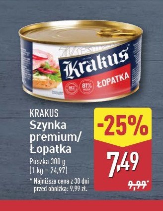 Szynka premium Krakus animex promocja