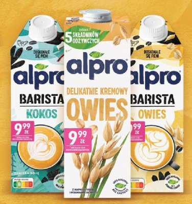 Napój roślinny Barista Kokos promocja w Netto