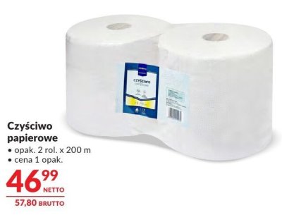 Czyściwo papierowe promocja w Makro