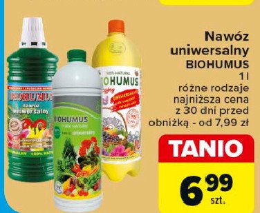 Nawóz uniwersalny Biohumus promocja