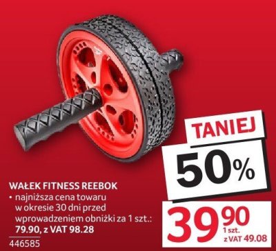 Wałek fitness REEBOK promocja w Selgros