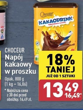 Napój kakaowy Choceur promocja