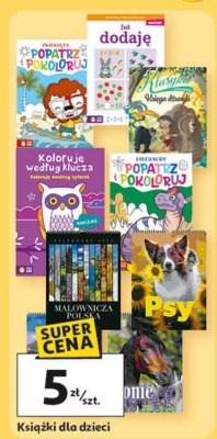 Książki dla dzieci promocja w Auchan