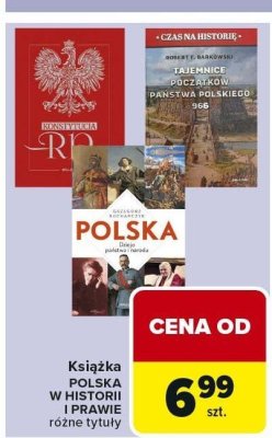 Książka POLSKA W HISTORII I PRAWIE różne tytuły promocja w Carrefour