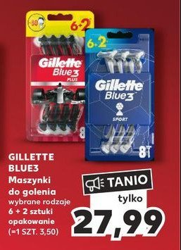 Maszynka do golenia Gillette blue 3 plus cool promocja
