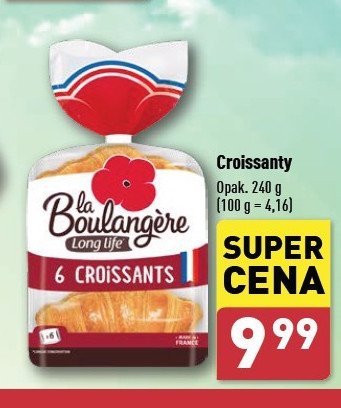 Croissanty La boulangere promocja