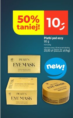 Płatki pod oczy 90 g promocja w Dealz