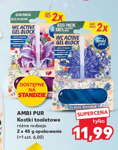 Zawieszka water flowers Ambi pur promocja w Kaufland