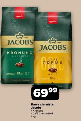 Kawa ziarnista Café Crema Gold promocja w Netto