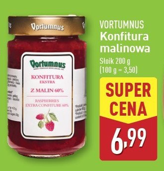 Konfitura ekstra z malin Vortumnus promocja