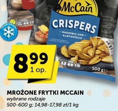 Mrożone frytki McCain promocja w Euro Sklep