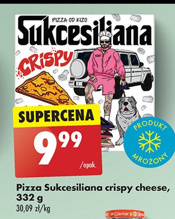 Pizza crispy cheese Sukcesiliana promocja w Biedronka