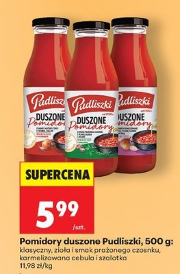 Pomidory duszone 500 g: karmelizowana cebula i szalotka promocja w Biedronka