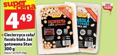 Fasola biała Jaś gotowana Stan promocja w TOPAZ