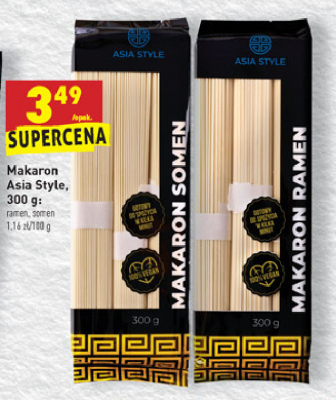 Makaron somen Asia style promocja