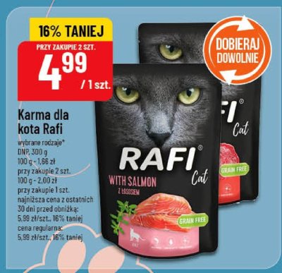Karma dla kota Rafi promocja w POLOmarket
