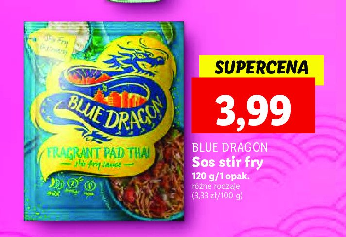 Sos stir-fry Blue dragon promocja