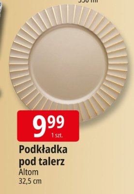 Podkładka pod talerz Altom 32,5 cm promocja w Leclerc