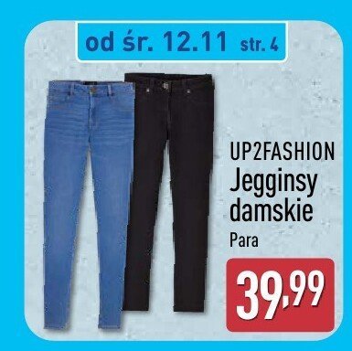 Jegginsy damskie promocja w Aldi