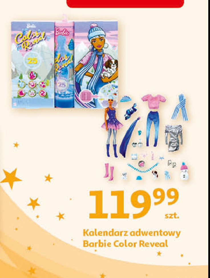Kalendarz adwentowy color reveal promocja