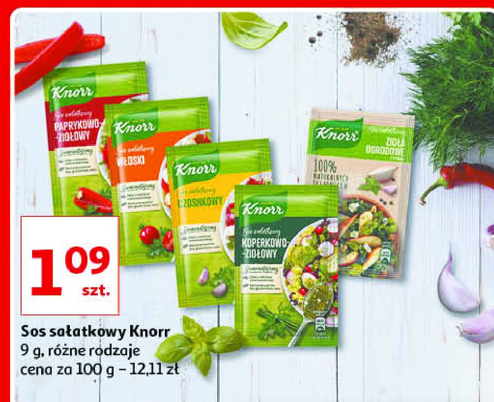 Zioła ogrodowe Knorr promocja