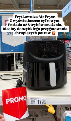 Frytkownica Air Fryer  promocja w Auchan