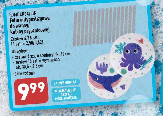 Folia antypo艣lizgowa 30.5 x 2.5 cm Home creation promocja