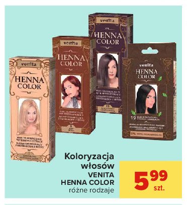 Zio艂owy balsam koloryzuj膮cy rubin Venita henna color promocja