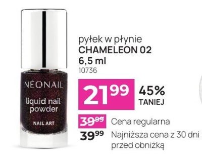 Pyłek w płynie CHAMELEON 02 6,5 ml 10736 promocja w NEONAIL & NEO MAKE UP