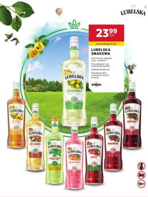 Wódka Lubelska Smakowa różne rodzaje promocja w Stokrotka