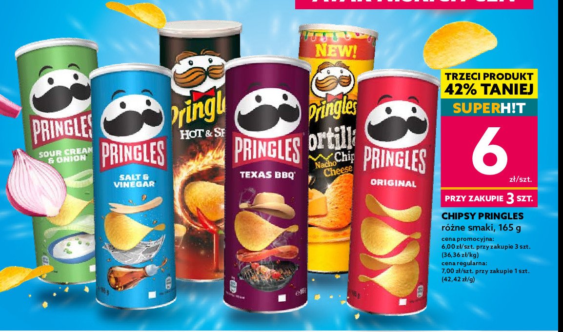 Chipsy tortilla Pringles promocja