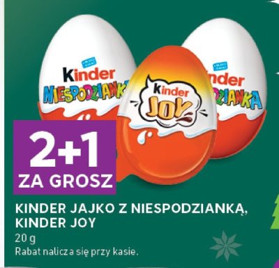 Kinder Joy promocja w Stokrotka