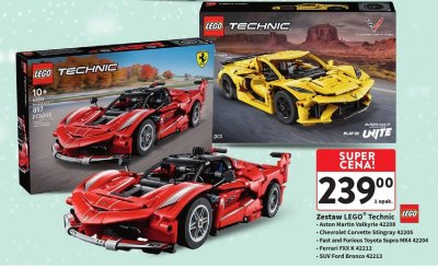Zestaw LEGO Technic Ferrari FXX K 42212 promocja w Intermarche