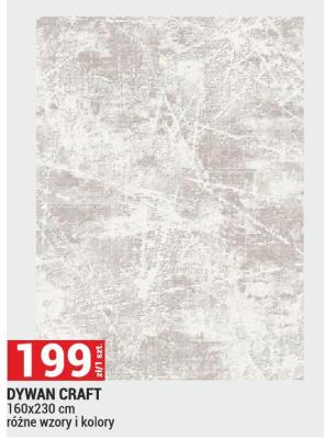 Dywan CRAFT 160x230 cm, różne wzory i kolory promocja w Merkury Market