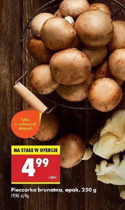 Pieczarki brunatne promocja