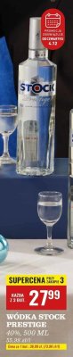 Wódka Stock Prestige 40%, 500 ml promocja w Biedronka