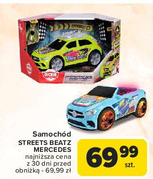 Samochód street beatz mercedes promocja w Carrefour