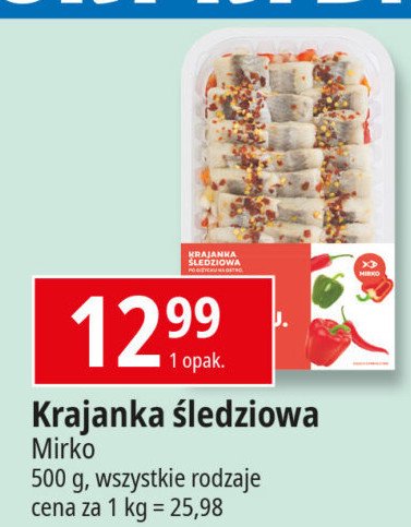 Krajanka śledziowa po giżycku Mirko promocja