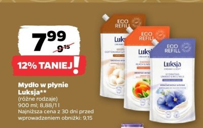 Mydło w płynie  promocja w Netto