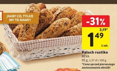 Paluch rustiko REVA 95 g promocja w Intermarche