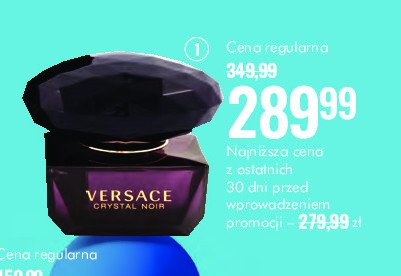 Woda perfumowana Versace crystal noir promocja