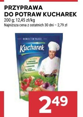 Przyprawa do potraw Kucharek promocja w Stokrotka