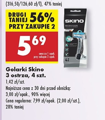 Maszynka do golenia Skino 3 promocja