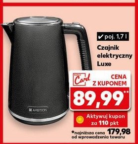 Czajnik luxe 1.7 l Ambition promocja