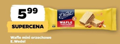 Wafle mini orzechowe  promocja w Netto