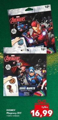 DISNEY Magnesy DIY Avengers różne rodzaje promocja w Kaufland