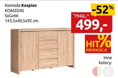 Komoda promocja w Black Red White