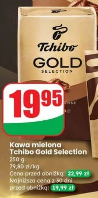 Kawa mielona Gold Selection 250 g promocja w Dino